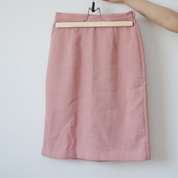 Pink Pencil Skirt - Picture 2 of 5